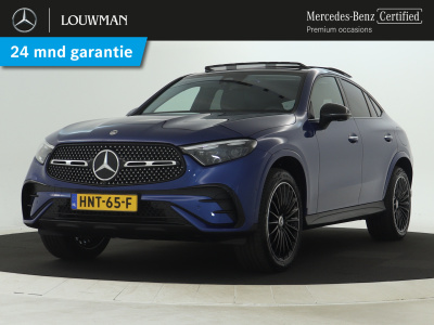 Mercedes-Benz Glc coupé 300e 4matic amg line | trekhaak |  panorama dak | stuur- en stoelverwarming | digital light | 360 gr camera | memory | inclusief 24 maanden mercedes-benz certified garantie voor europa.