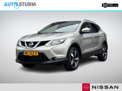 Nissan Qashqai 1.2 n-connecta design pack automaat | panoramadak | navigatie | 360° camera | keyless entry | cruise & climate control | rijklaarprijs!
