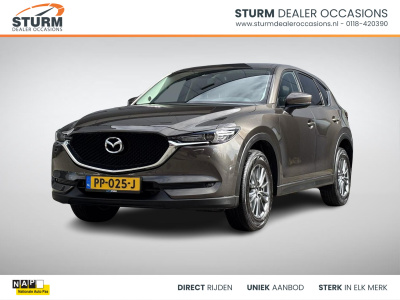 Mazda Cx-5 2.0 skyactiv-g 165 skylease gt trekhaak | navigatie | camera | stuur- + stoelverwarming | bose audio | leder | geheugenstoel | dodehoek | rijklaarprijs!