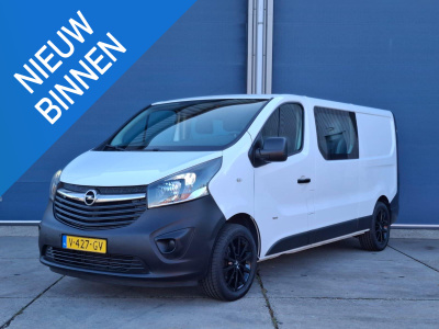 Opel Vivaro 1.6 cdti l2h1 dc edition ecoflex dubbel cabine / airco / cruise controle / oprijplaat / euro 6