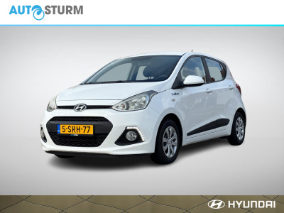 Hyundai I 10 1.0i i-motion comfort plus | radio-cd/mp3 speler | bluetooth tel. | climate control | elek. ramen + spiegel | rijklaarprijs!