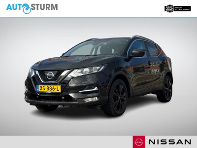 Nissan Qashqai 1.2 n-connecta design pack | trekhaak | panoramadak | navigatie | 360° camera | keyless entry | cruise & climate control | rijklaarprijs!