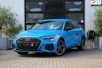 Audi A3 sportback 45 tfsi e s-line - matrix - turbo blauw - dab - virtual cockpit plus - leder