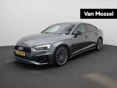 Audi A5 sportback 35 tfsi s edition competition | navigatie | apple carplay / android auto | climate control | cruise control | sfeerverlichting | virtual cockpit | elektrische achterklep | dab | half-leder | led | lichtmetalen ve...