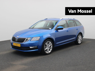 Skoda Octavia combi 1.0 tsi greentech ambition business | lmv | trekhaak | parkeer sensoren | camera | climate control | stoel verwarming | elec. achterklep | apple carplay | dab