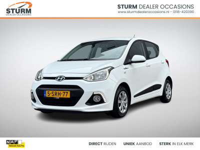 Hyundai I 10 1.0i i-motion comfort plus | climate control | radio-cd/mp3 speler | bluetooth tel. | elek. ramen + spiegels | rijklaarprijs!