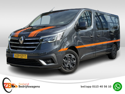 Renault Trafic 2.0 dci 150 t29 l2h1 dc business | nl-auto | 1e eig | 2x schuifd. | trekhaak | stoelverw. | navi | led