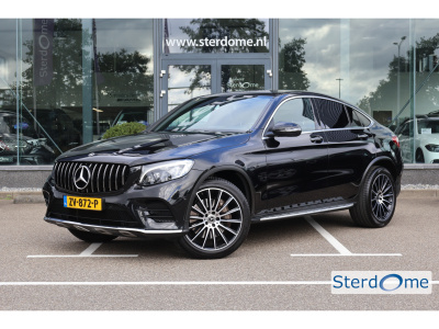 Mercedes-Benz Glc coupé 250 4matic l amg l burmerster l comand l wegklapbare trekhaak l led adaptief l sfeerverlichting l memory pakket voor bestuurdersstoel l keyless go l parkeer pakket l stoelverwarming l elektr. bedienbare achterklep l ...