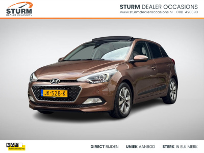 Hyundai I 20 1.2 hp i-motion premium | panoramadak | cruise & climate control | park. sensor | bluetooth tel. | radio-cd/mp3 speler | rijklaarprijs!