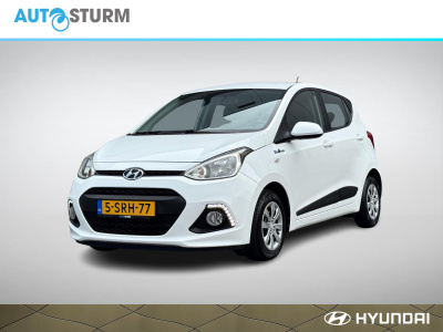 Hyundai I 10 1.0i i-motion comfort plus | climate control | radio-cd/mp3 speler | bluetooth tel. | elek. ramen + spiegels | rijklaarprijs!