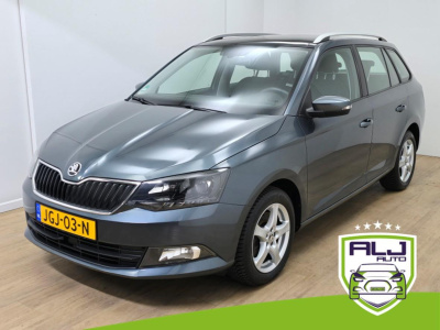 Skoda Fabia combi occasion 1.2 tsi style met cruisecontrol en bluetooth audio | tweedehands skoda fabia combi antraciet | sportief