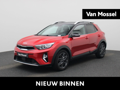 Kia Stonic 1.0 t-gdi mhev black edition | navigatie | apple carplay / android auto | achteruitrijcamera | climate control | half-leder | cruise control | lichtmetalen velgen |