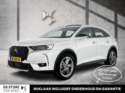 Ds Ds 7 crossback e-tense awd 300pk automaat rivoli | zwart leder | adaptieve cruise control | panoramadak |