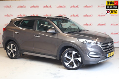 Hyundai Tucson 1.6 t-gdi premium 4wd, carplay, trekhaak, pano, stoel + stuurverw