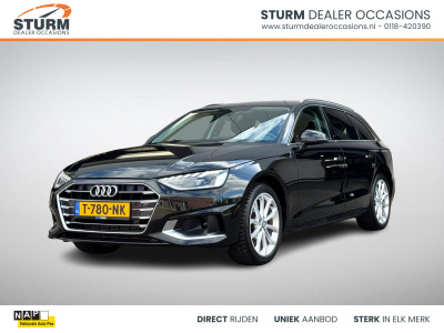 Audi A4 avant 35 tfsi advanced edition nl-auto, uitklapbare trekhaak | sportstoelen | navigatie full-map | elek. achterklep | led koplampen | virtual cockpit | rijklaarprijs!