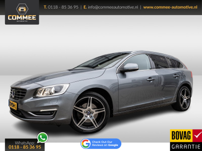 Volvo V60 2.0 t4 190pk summum ✅1jaarbovag✅nav✅leer✅schuifdak✅trekhaak