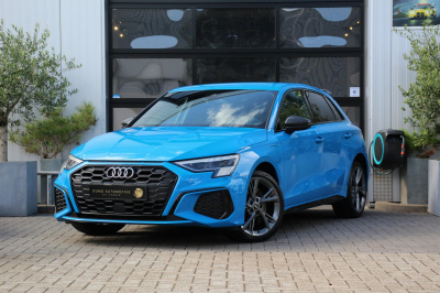 Audi A3 sportback 45 tfsi e s-line - matrix - turbo blauw - dab - virtual cockpit plus - leder
