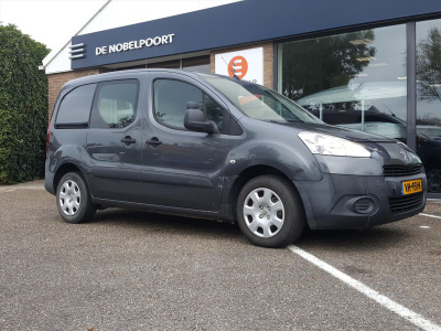 Peugeot Partner xt 120 l1-1.6hdi-16v 75pk 2-zits navigatie | bluetooth | airco | 2 zijschuifdeuren | achterklep met ruit | vloerplaat