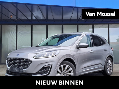 Ford Kuga 2.5 phev vignale | apple carplay & android auto | parkeercamera v & a | houten accenten | adaptive cruise control | winter pakket | lane assist | hud | leren stoelen | unieke & luxe uitvoering! |