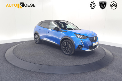 Peugeot E-2008 ev gt 50 kwh | 3 fase | trekhaak | panoramadak | adaptieve cruise control | stoelverwarming
