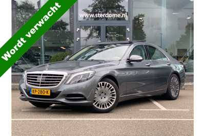 Mercedes-Benz S-klasse 350 bluetec prestige plus l airmatic l panoramadak l camera l sluitbekrachtiging l distronic l memory- pakket l comand l leder beige l memory l burmester l distronic l stoelverwarming en stoelkoeling l led intelligent light l