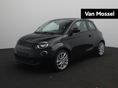 Fiat 500e 42 kwh | 17'' lichtmetalen velgen + allseason banden |  uniek leren interieur! | apple carplay/ android auto |