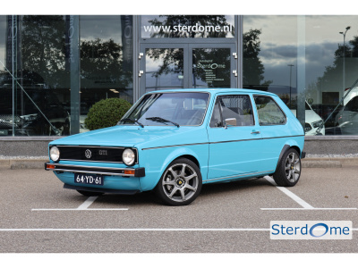 Volkswagen Golf vw l 171 110 i zeer netjes i gereviseerd i swallowtail l miami blue l 1975 l racaro interieur l ( verkoop in opdracht van particulier) apk vrij gesteld