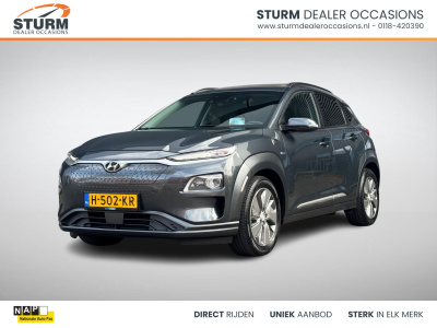 Hyundai Kona ev premium 64 kwh soh 97% meest luxe uitvoering incl. schuif-/kanteldak!
