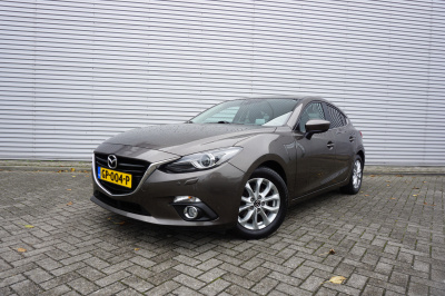 Mazda 3 2.0 gt-m climate / navi / cruise / stoelverw. / leder / trekhaak / parkeers. / nap
