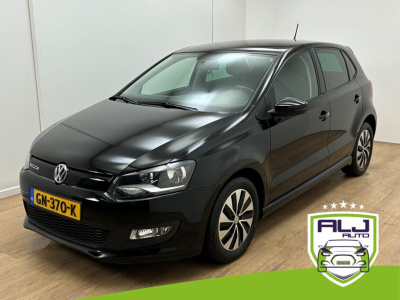 Volkswagen Polo occasion 1.0 bluemotion edition | zwart | airco | tweedehands volkswagen polo | cruisecontrol | carplay