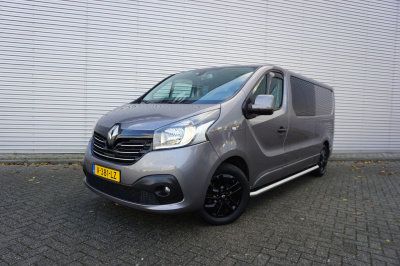Renault Trafic 1.6 dci t29 l2h1 dc luxe airco / navi / cruise / leder / camera / trekhaak / parkeers. / nap