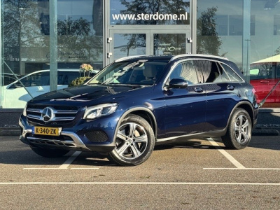 Mercedes-Benz Glc 250 4matic premium plus l beige leder interieur l 360 gr camera l burmester l stoelverwarming l memory l ledl trekhaak wegklapbaar l elekt. bedienbare achterklep l airco l l