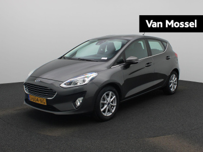 Ford Fiesta 1.0 ecoboost titanium | winterpack | stoel/stuur verwarming | lmv | parkeer sensoren | cruise control | bluetooth | navigatie | climate control |