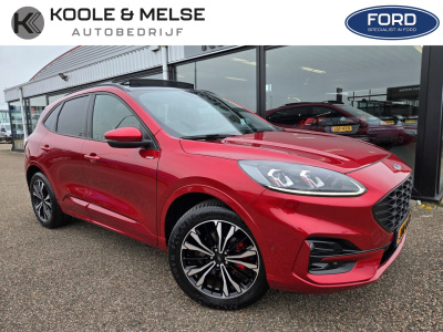Ford Kuga 2.5 phev e-cvt 225pk st-line x | hud | trekhaak | pano | elec.klep, winterpack met voorruitverwarming