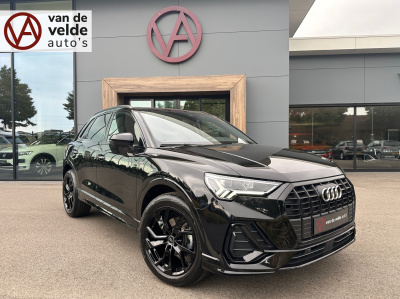 Audi Q3 35 tfsi s-line | panoramadak | zwart optiek | trekhaak | camera | elek. achterklep | rijklaar incl. garantie