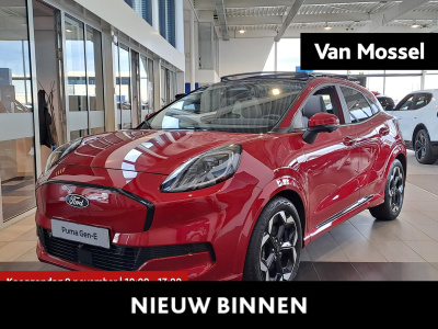 Ford Puma Gen-e premium 44 kwh | €3000,- ford voordeel! | nieuwe voorraad | apple carplay & android auto | winter pack | panoramadak | driver assistance pack | b & o | draadloos laden | elektrische achterklep | 360° camera's |