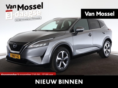 Nissan Qashqai 1.5 e-power n-connecta | automaat | lmv | panoramadak | camera | bluetooth | cruise control | climate control | half-leder | trekhaak