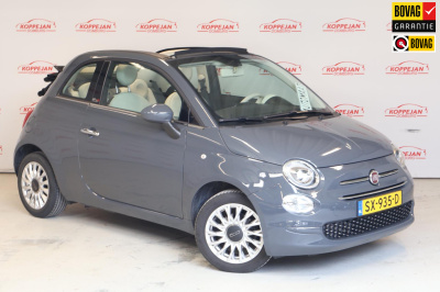 Fiat 500 C 0.9 twinair turbo lounge nl auto, cruise controle, airco
