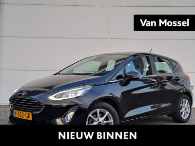 Ford Fiesta 1.0 ecoboost titanium | led koplampen | apple carplay | leren stuur | cruise control | elektrische ramen voor & achter | automatische verlichting | lichtmetalen velgen | start & stop systeem |