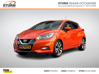 Nissan Micra 0.9 ig-t tekna nl-auto, luxe uitvoering!