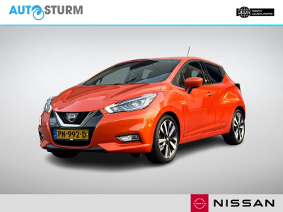 Nissan Micra 0.9 ig-t tekna nl-auto, luxe uitvoering!