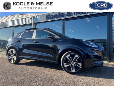 Ford Puma 1.0i ecoboost hybrid 125pk st-line x ,panodak , 19 inch , voorruitverwarming , trekhaak