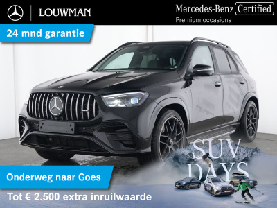 Mercedes-Benz Gle mercedes-amg 53 hybrid 4matic+ amg line | night pakket | trekhaak | 22inch amg velgen | burmester® | panorama schuif-kanteldak. inclusief 24 maanden mb certified garantie voor europa.