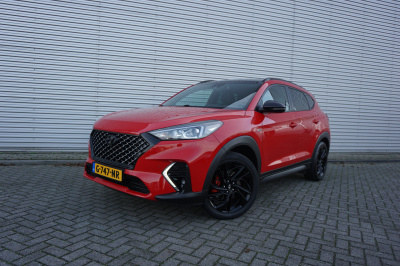 Hyundai Tucson 1.6 crdi 48v n-line automaat - climate / navi / 360 camera / parkeersens. / trekhaak / nap