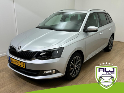 Skoda Fabia combi occasion 1.2 tsi edition | grijs | airco | tweedehands skoda fabia | cruisecontrol | stoelverwarming | bluetooth