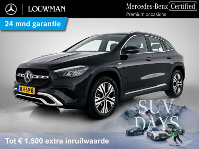 Mercedes-Benz Gla-klasse 250 e plug-in hybride achteruitrijcamera | ledkoplampen | stuur en stoelverwarming | easy-pack achterklep. inclusief 24 maanden mb certified garantie voor europa.