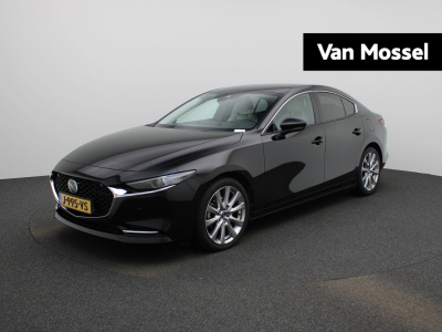 Mazda 3 2.0 e-skyactiv-x m hybrid 180 luxury | automaat | bose | stoel/stuur verwarming | leder | camera | parkeer sensoren | navigatie | climate control | bluetooth | cruise control