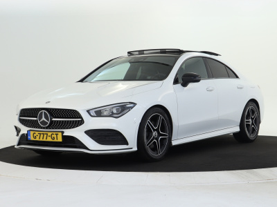 Mercedes-Benz Cla 200 business solution amg | panoramadak | trekhaak | amg-styling | sfeerverlichting | inclusief 24 maanden mb certified garantie voor europa.