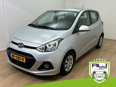 Hyundai I 10 occasion 1.0i i-motion comfort | grijs | tweedehands hyundai i10 | airco | cruisecontrol | bluetooth