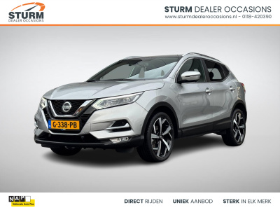 Nissan Qashqai 1.3 dig-t tekna automaat, leather pack incl. trekhaak!